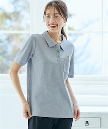 nissen | ペン差し半袖ポロシャツ（吸汗速乾・UVカット）＜大きいサイズ有＞(ポロシャツ)