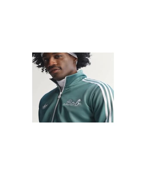 adidas(アディダス)の「オリジナルス トラックトップ ボブ・マーリー(トップス・メンズ・グリーン・XS/S/M/L/XL/2XL/3XL/4XL/5XL/6XL)」の3枚目の写真