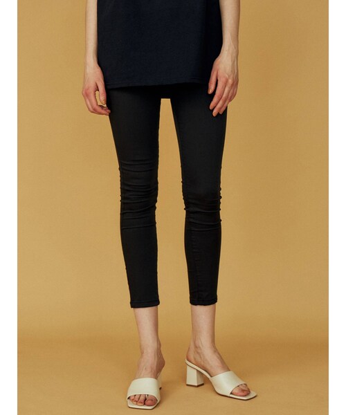 COTORICA（コトリカ）の「IMPRESSION SKINNY DENIM（デニムパンツ・レディース・ブラック/ブルー/インディゴ・S/M）」の4枚目の写真