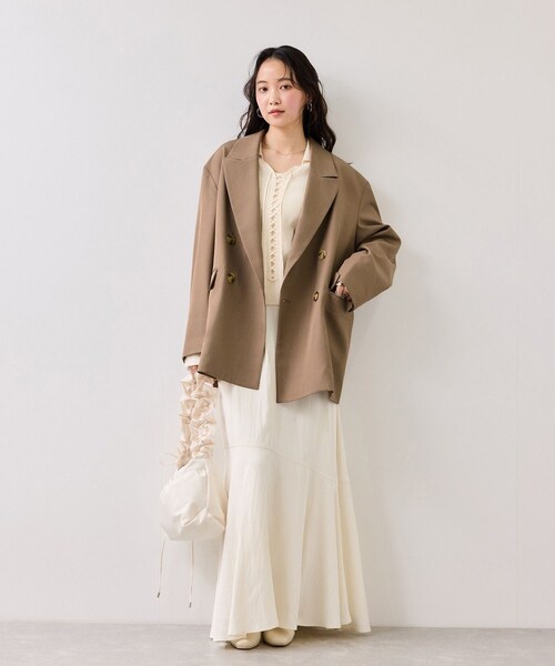 VIS(ビス)の「さっと履けるVカットバブーシュパンプス/2WAY(パンプス・レディース・ブラック/キナリ・L/M/S)」の18枚目の写真