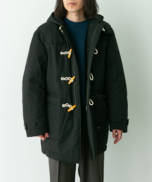 URBAN RESEARCH Sonny Label（アーバンリサーチサニーレーベル）の「ARMY TWILL　Cotton Nylon Duffel Coat（その他アウター・メンズ・NAVY/BLACK・M/L）」の13枚目の写真