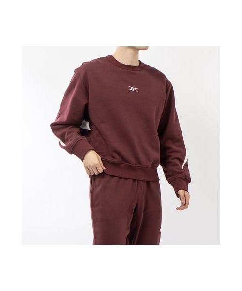 Reebok(リーボック)の「クラシックベクター クルースウェット / CL BV CREW(アウトドア/スポーツ・メンズ・100027843/100027974/100036144・J/XS/J2XO/J/2XO)」の3枚目の写真
