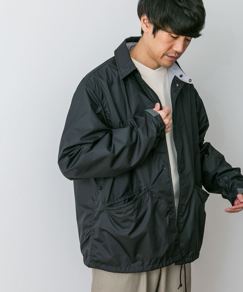 URBAN RESEARCH DOORS(アーバンリサーチドアーズ)の「L.L.Bean Lined Coach Jacket(テーラードジャケット・メンズ・D.charcoal/tan/B.green/purpleblue・M/L/XL)」の8枚目の写真
