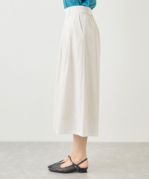 ROPE' PICNIC（ロペピクニック）の「ホワイトレーヨンナイロンガウチョパンツ（スラックス・レディース・ホワイト・L/M/S）」の22枚目の写真
