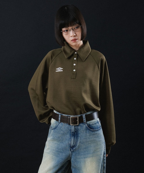 ADAM ET ROPE'｜【UMBRO*BELPER*M TO R】GAME SHIRTS MOOD POLO