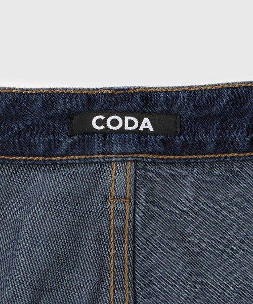 ADAM ET ROPE'(アダムエロペ)の「【CODA/コーダ】DISTRESSED EXTENDED CUT LUFT JEANS(デニムパンツ・メンズ・スミクロ/ブルー系・0/1)」の12枚目の写真