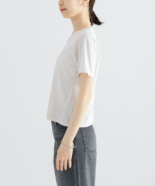 URBAN RESEARCH(アーバンリサーチ)の「『MADE IN JAPAN』NUANCE COLOR T-SHIRTS(Tシャツ/カットソー・レディース・STEEL/TOMATO/LEMON/BROWN・FREE)」の15枚目の写真