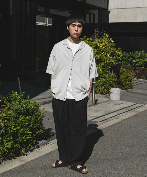 URBAN RESEARCH DOORS(アーバンリサーチドアーズ)の「トロピカルライク イージーパンツ(その他パンツ・メンズ・BLACK/BLUEGRAY/CHARCOAL・M/L)」の8枚目の写真