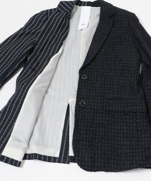 URBAN RESEARCH（アーバンリサーチ）の「別注LOGO JK（テーラードジャケット・レディース・NAVY・Free）」の9枚目の写真