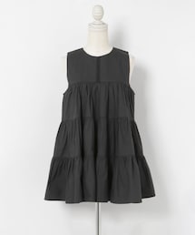 FANAKA Poplin tiered blouse