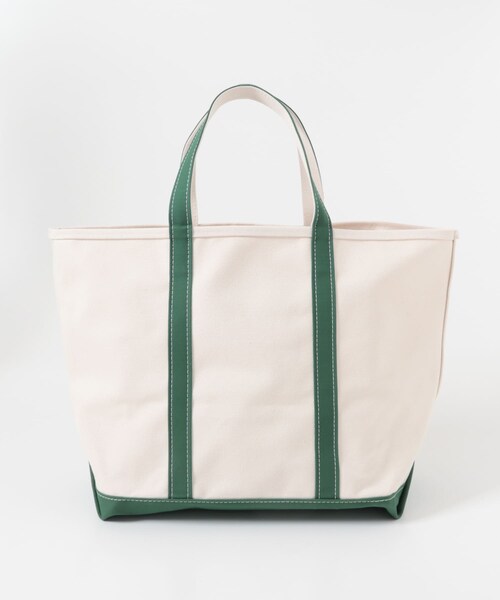 URBAN RESEARCH DOORS（アーバンリサーチドアーズ）の「L.L.Bean　ボートアンドトートオープントップ ラージ（トートバッグ・メンズ・BLACK/DARK GREEN/ORANGE・One）」の10枚目の写真