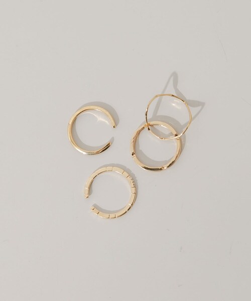 SMELLY（スメリー）の「4セットリング（リング・レディース・GLD・-）」の2枚目の写真