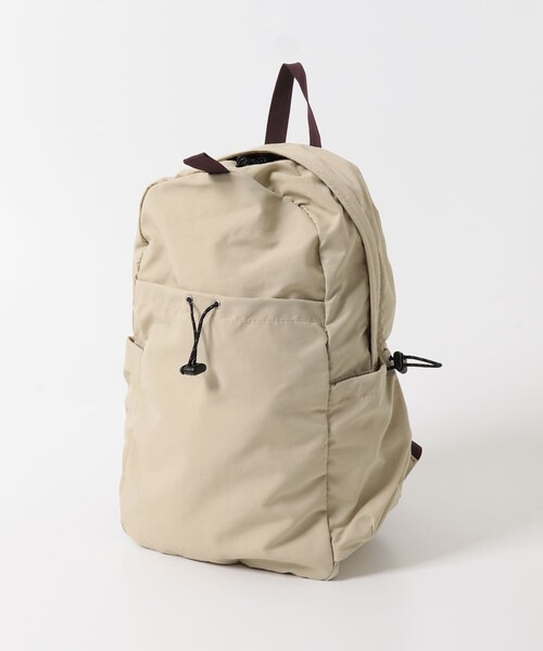 KBF（ケイビーエフ）の「アウトポケットナイロンバックパック（バックパック/リュック・レディース・PINK/BEIGE/BLACK・One）」の11枚目の写真