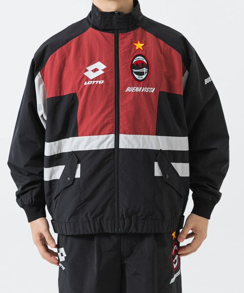 URBAN RESEARCH(アーバンリサーチ)の「LOTTO BUENA VISTA TRACK JACKET(テーラードジャケット・メンズ・Black/Bordeaux・M/L/XL)」の5枚目の写真