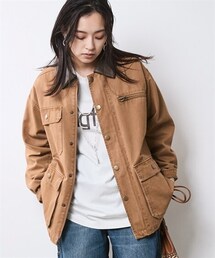 nissen | 綿100％カバーオール＜大きいサイズ有＞シックスタイル(ジャケット/アウター)