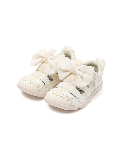 ROPE' PICNIC（ロペピクニック）の「【IFME/イフミー】レースリボンウォーターシューズ（サンダル・キッズ・キナリ/ピンク・18/19/20/21）」の6枚目の写真