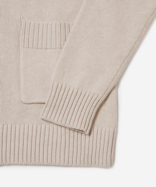 Saturdays NYC（サタデーズ ニューヨークシティ ）の「Halle Cardigan（カーディガン/ボレロ・レディース・グレー/ブラック・M/S）」の8枚目の写真