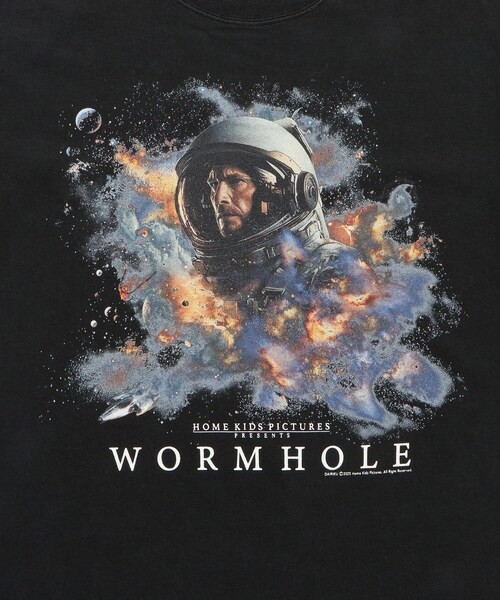 ADAM ET ROPE'（アダムエロペ）の「【DAIRIKU/ダイリク】Movie WORMHOLE Swtching Tee（Tシャツ/カットソー・メンズ・ブラック・M）」の4枚目の写真