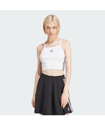 adidas | アディカラー スリーストライプス クロップトップ(Tシャツ/カットソー)