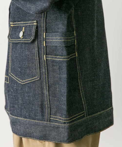 URBAN RESEARCH DOORS（アーバンリサーチドアーズ）の「SASSAFRAS　Gardener Jacket（デニムジャケット・メンズ・Indigo・S/M/L）」の7枚目の写真