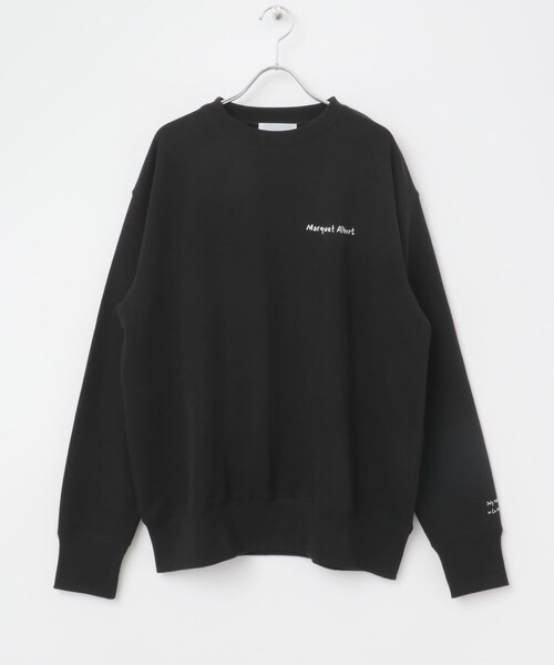 SENSE OF PLACE by URBAN RESEARCH（センスオブプレイスバイアーバンリサーチ）の「『別注』Albert Marquet ロゴスウェット（スウェット・メンズ・GRAY/BLACK/GREEN・M/L）」の14枚目の写真