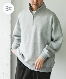 URBAN RESEARCH DOORS | commpost　反毛裏毛ハーフジップスウェット(スウェット)