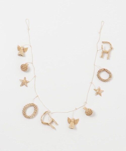 URBAN RESEARCH DOORS(アーバンリサーチドアーズ)の「『WEB限定』shesay ストローガーランド(インテリア雑貨・メンズ・GL/RD・-)」の5枚目の写真