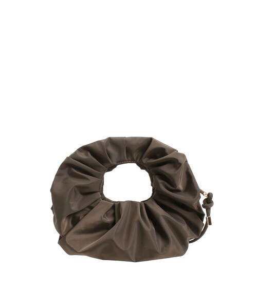 ELENDEEK（エレンディーク）の「【OUTDOOR PRODUCTS×ELENDEEK】TUCK CIRCLE BAG（ハンドバッグ・レディース・オフホワイト/ラベンダー/ブラウン・F）」の4枚目の写真