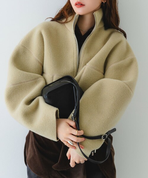 RODE SKO（ロデスコ）の「センターラインボストンバッグ（ボストンバッグ・レディース・BLACK/BEIGE・One）」の5枚目の写真