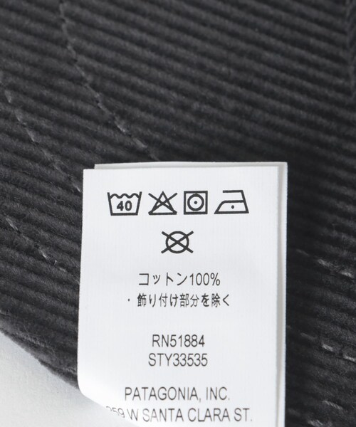 URBAN RESEARCH DOORS(アーバンリサーチドアーズ)の「patagonia CORDUROY CAP(キャップ・メンズ・OLGB/OLGT/OLCB・One)」の9枚目の写真