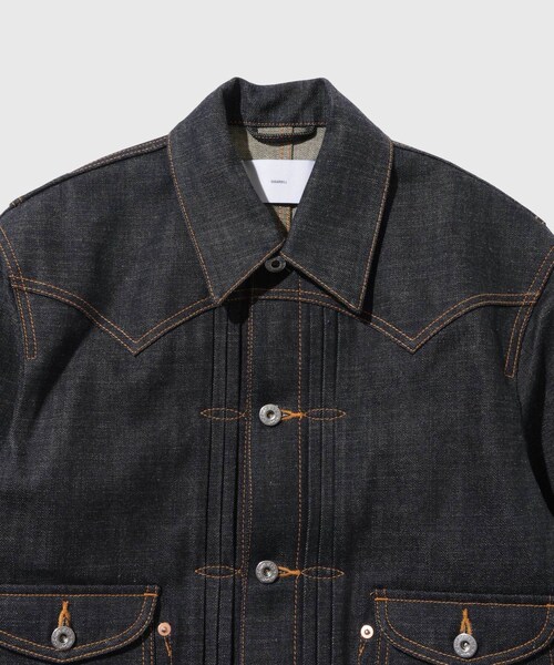 ADAM ET ROPE'（アダムエロペ）の「【SUGARHILL/シュガーヒル】CLASSIC DENIM JACKET（デニムジャケット・メンズ・ネイビー・2/3）」の4枚目の写真