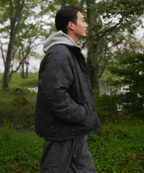 EKAL（エカル）の「『UR TECH』ナイロンタッサージャケット（その他アウター・メンズ・ストーンベージュ/グラファイト/レイクウッド・M/L）」の21枚目の写真