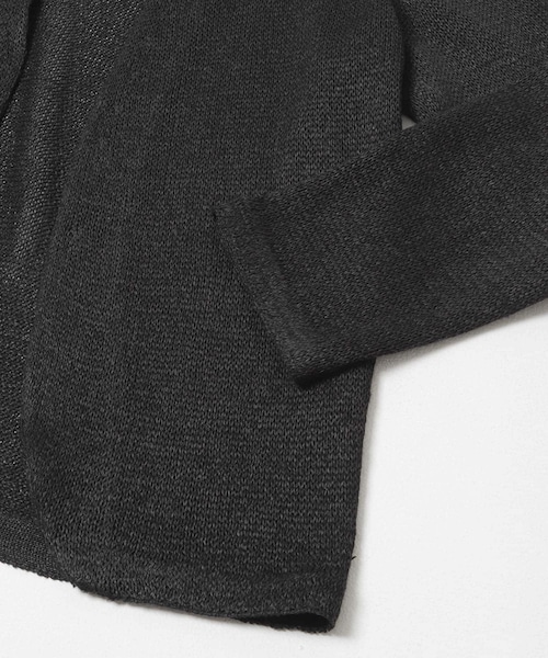 URBAN RESEARCH（アーバンリサーチ）の「PURLAM　WASHI L-G TENJIKU JACKET（ニット/セーター・メンズ・WHITE/BLACK・2/3）」の11枚目の写真