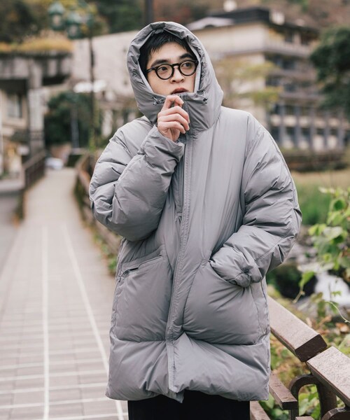 URBAN RESEARCH(アーバンリサーチ)の「DAIWA PIER39 TECH2WAY CADET DOWN PARKA(ダッフルコート・メンズ・BLACK/GRAY・M/L/XL)」の22枚目の写真