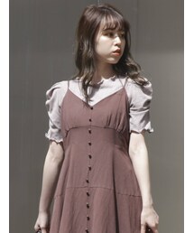 dazzlin | ボートメローバックリボン半袖TOPS(Tシャツ/カットソー)