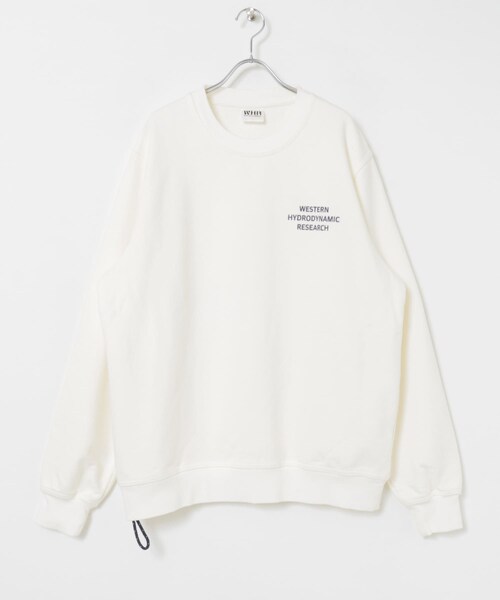 THE GOODLAND MARKET（ザグッドランドマーケット）の「Western Hydrodynamic Research　WORKER SWEAT CREW（スウェット・メンズ・15IVORY/40NAVY/01BLACK・M/XL）」の12枚目の写真