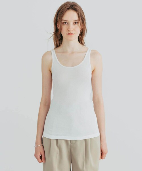 URBAN RESEARCH（アーバンリサーチ）の「『UR TECH』タンクトップ（タンクトップ・レディース・WHT/BLK/WHITE/BLACK/MOCHA・FREE）」の8枚目の写真