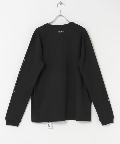 THE GOODLAND MARKET（ザグッドランドマーケット）の「That’s　The Long Tee (No plan B)（Tシャツ/カットソー・メンズ・WHITE/BLACK・M/XL/L）」の11枚目の写真