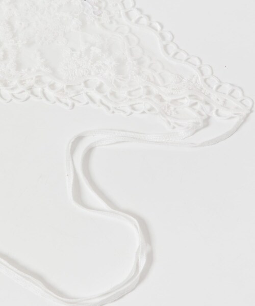 URBAN RESEARCH（アーバンリサーチ）の「レースサンカクスカーフ（バンダナ/スカーフ・レディース・OFF・FREE）」の11枚目の写真