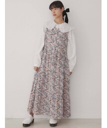 merry jenny | flowerテイアードワンピース(ワンピース)