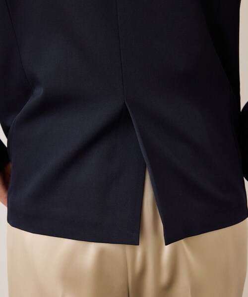 ROPE'（ロペ）の「ストレッチ金ボタンブレザージャケット（テーラードジャケット・レディース・ネイビー・36/38）」の18枚目の写真