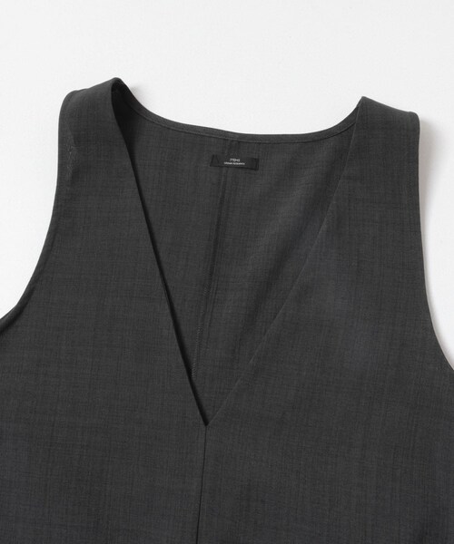 ITEMS URBANRESEARCH(アイテムズ アーバンリサーチ)の「『イージーケア/接触冷感/UVカット』SMOOTH LINEN TOUCH ジャンスカ(ジャンパースカート・レディース・CHA/CML・Free)」の8枚目の写真