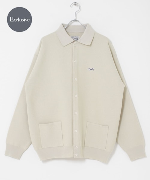 URBAN RESEARCH DOORS(アーバンリサーチドアーズ)の「『別注』PENNEYS×DOORS THE FOX シャツカーディガン(カーディガン/ボレロ・メンズ・ECRU/NAVY/LIMEYELLOW/CHARCOAL・M/L)」の1枚目の写真