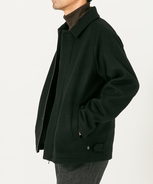 URBAN RESEARCH ROSSO（アーバンリサーチロッソ）の「スーパー100 ショートブルゾン（ブルゾン・メンズ・NAVY/BLACK・M/L）」の9枚目の写真