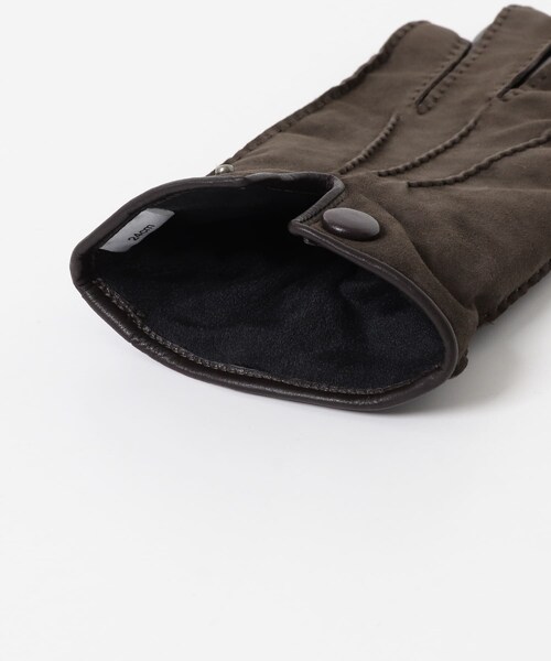 URBAN RESEARCH（アーバンリサーチ）の「ラムスウェードレザーグローブ（ベルト・メンズ・BLACK/BROWN・Free）」の21枚目の写真