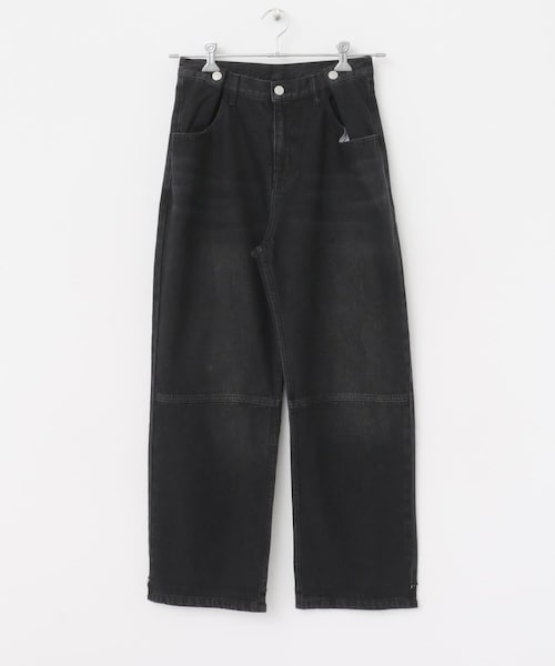 URBAN RESEARCH ROSSO（アーバンリサーチロッソ）の「YENN　TUCK BELT DESIGN PANTS（デニムパンツ・レディース・BLACK・36/38/40）」の10枚目の写真