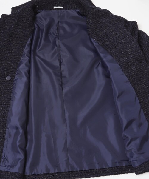 ITEMS URBANRESEARCH（アイテムズ アーバンリサーチ）の「オーバーサイズジャケット（テーラードジャケット・レディース・G.CHECK/NVY/B.CHECK/BRN・Free）」の13枚目の写真