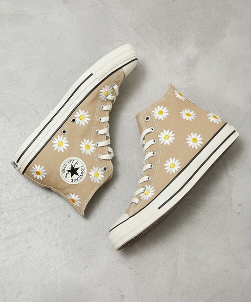 JUNRED（ジュンレッド）の「【CONVERSE/コンバース】ALL STAR (R) DAISYFLOWER HI（スニーカー・メンズ・ベージュ/ブルー系・7.5）」の3枚目の写真