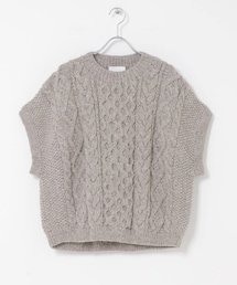 かぐれ | ペルーアランワイドベスト(ニット/セーター)