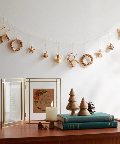 URBAN RESEARCH DOORS(アーバンリサーチドアーズ)の「『WEB限定』shesay ストローガーランド(インテリア雑貨・メンズ・GL/RD・-)」の3枚目の写真